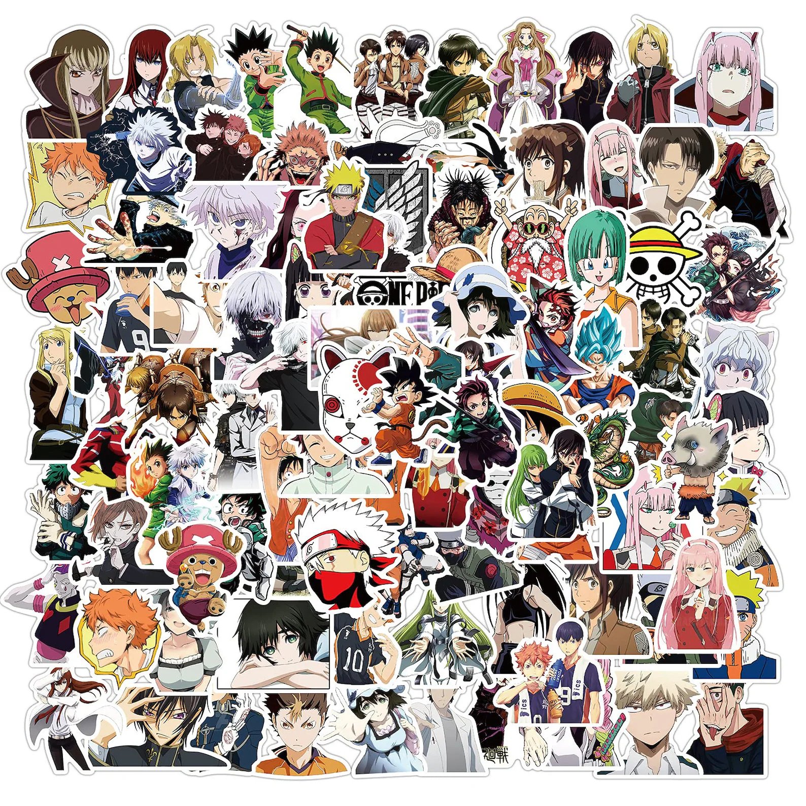Free Anime Stickers
